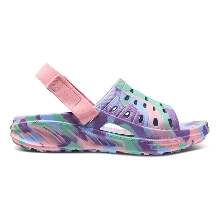 joybees® Unisex Kids Color Block Trekking Slide Sandals