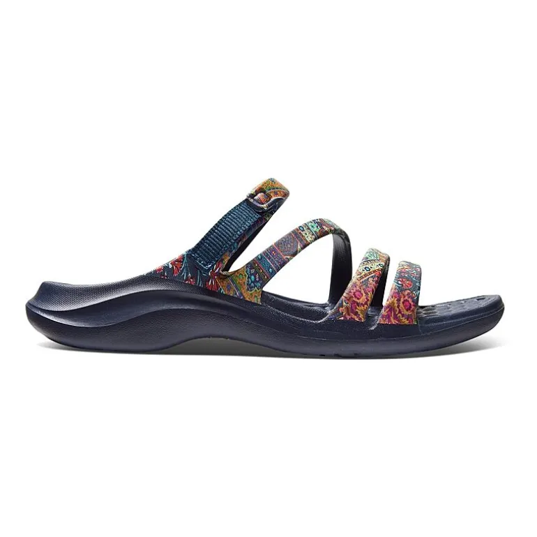 joybees® Womens Graphic Lakeshore Slide Sandals