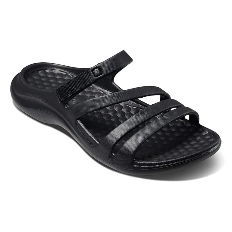 joybees® Womens Graphic Lakeshore Slide Sandals