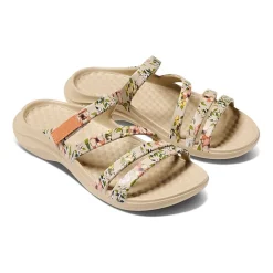 joybees® Womens Graphic Lakeshore Slide Sandals