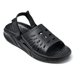 joybees® Womens Graphic Trekking Slide Sandals