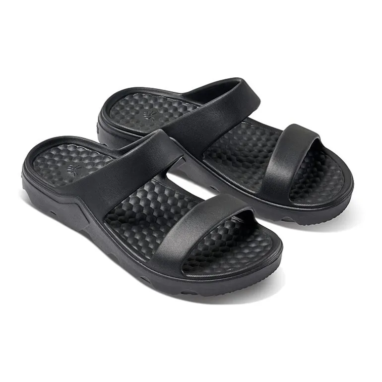 joybees® Womens Solid Riviera Slide Sandals