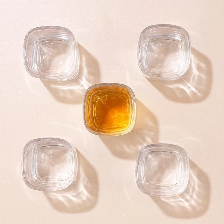 Joyjolt City Shot Glasses 10-pc. Shot Glass