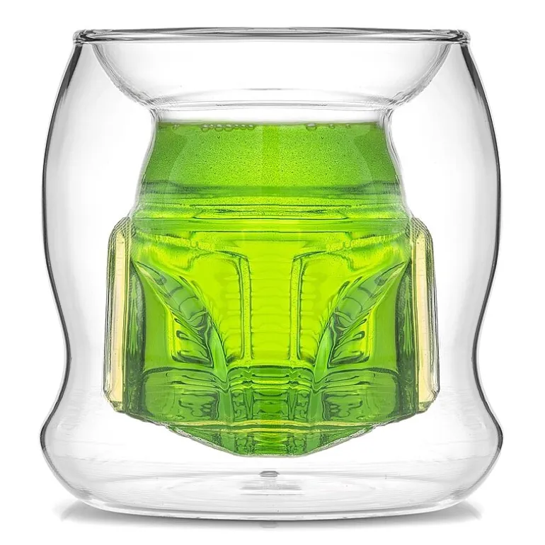 Joyjolt 3d Helmet Double Wall Boba Fett Espresso Cup