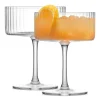 Joyjolt Elle Coupe Martini 2-pc. Martini Glass