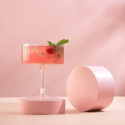 Joyjolt Elle Coupe Martini 2-pc. Martini Glass