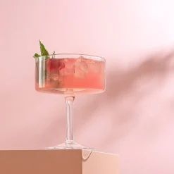 Joyjolt Elle Coupe Martini 2-pc. Martini Glass