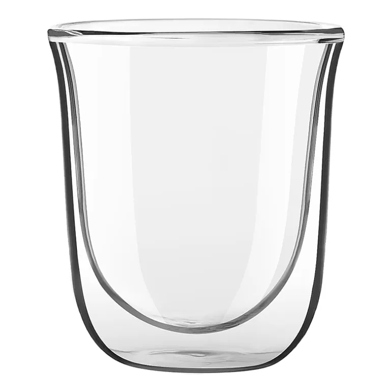 Joyjolt Javaah Double Wall Insulated Glasses - 2 Oz - Set Of 4 Espresso Cup