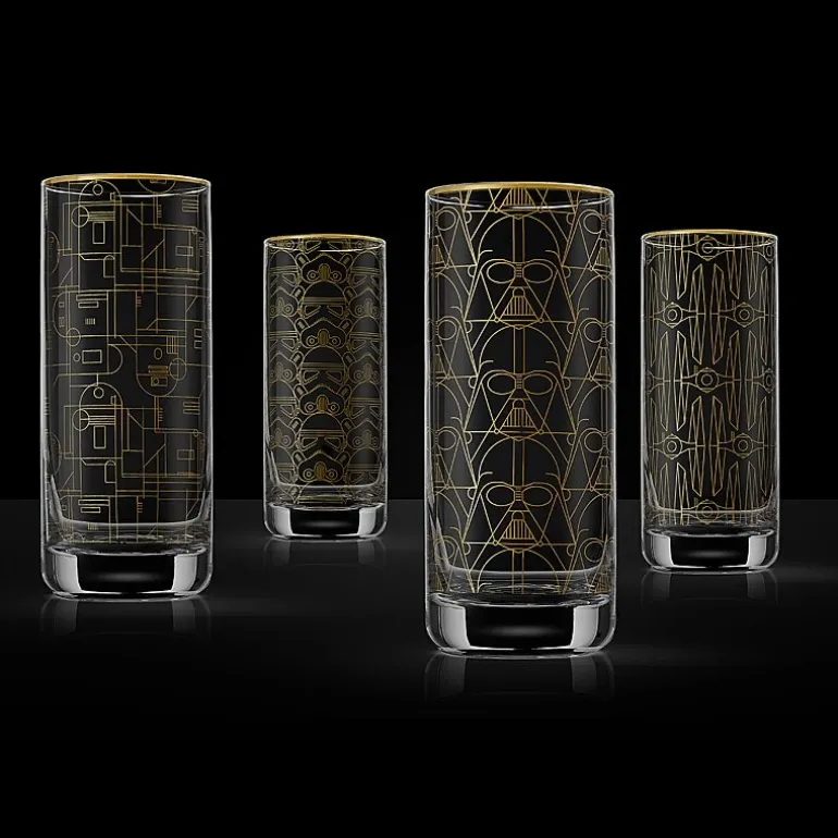 Joyjolt Star Wars Deco 4-pc. Drinkware Set