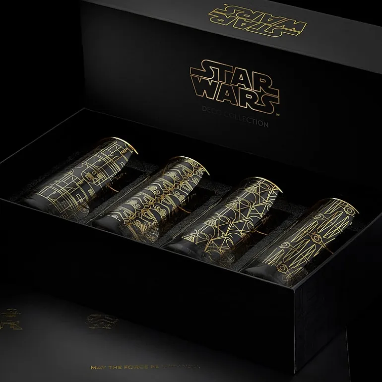 Joyjolt Star Wars Deco 4-pc. Drinkware Set