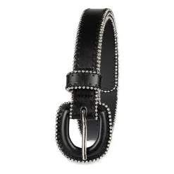 JS Jessica Simpson 1" Ball Chain Covered Womens Belt