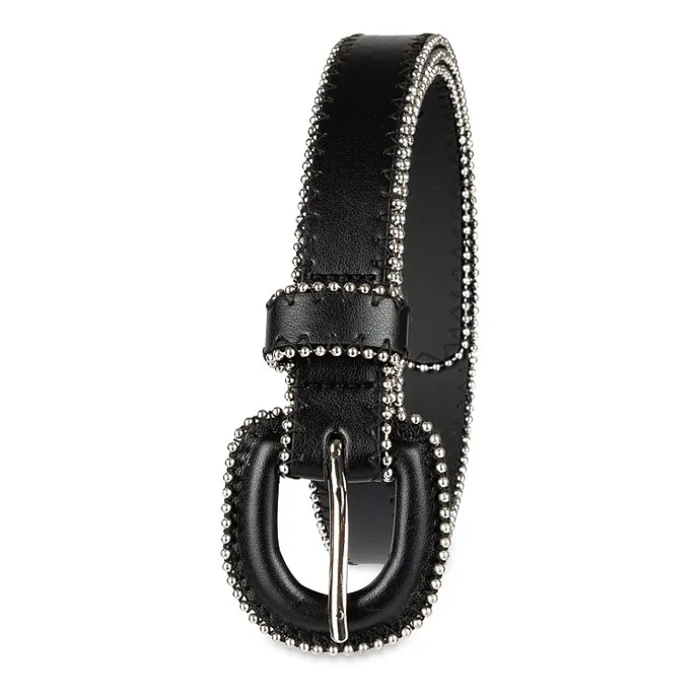 JS Jessica Simpson 1" Ball Chain Covered Womens Belt