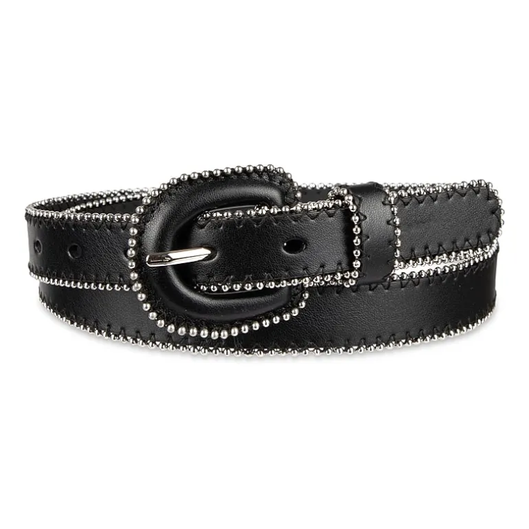 JS Jessica Simpson 1" Ball Chain Covered Womens Belt