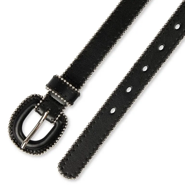 JS Jessica Simpson 1" Ball Chain Covered Womens Belt