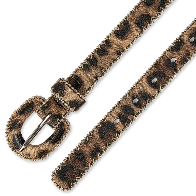 JS Jessica Simpson 1" Ball Chain Covered Womens Belt
