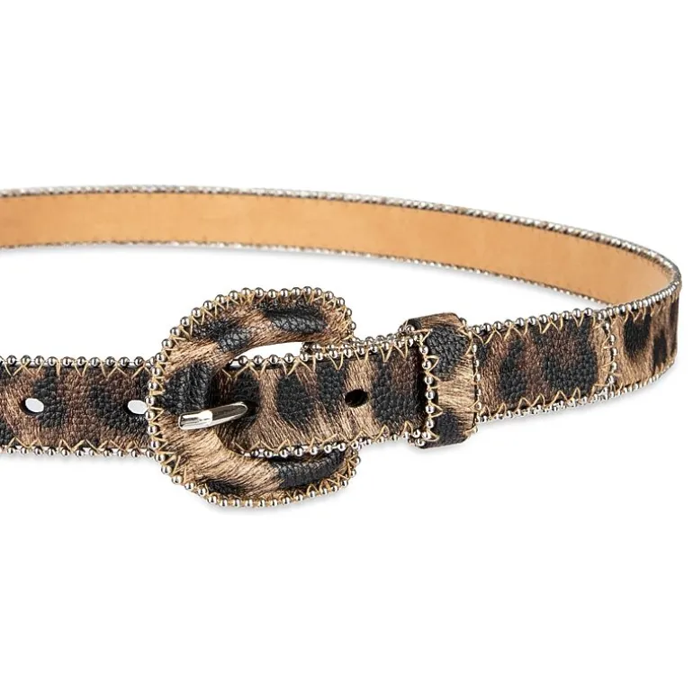 JS Jessica Simpson 1" Ball Chain Covered Womens Belt