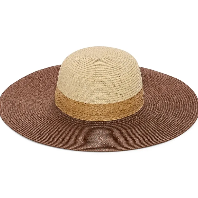 JS Jessica Simpson Dome Top Float Womens Floppy Hat