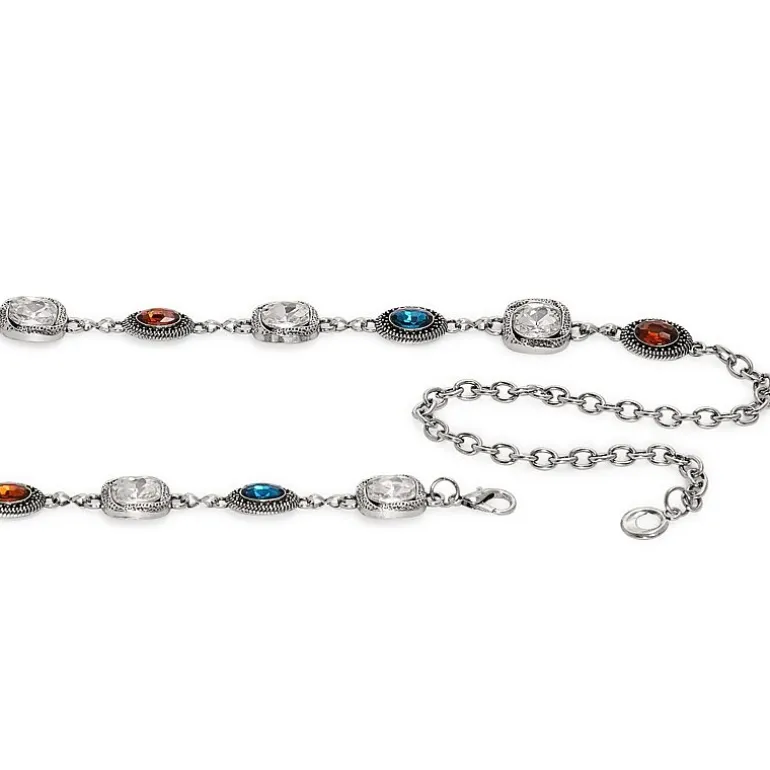 JS Jessica Simpson Jewel Chain Womens Belt