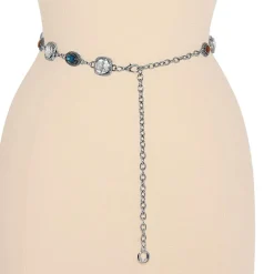 JS Jessica Simpson Jewel Chain Womens Belt