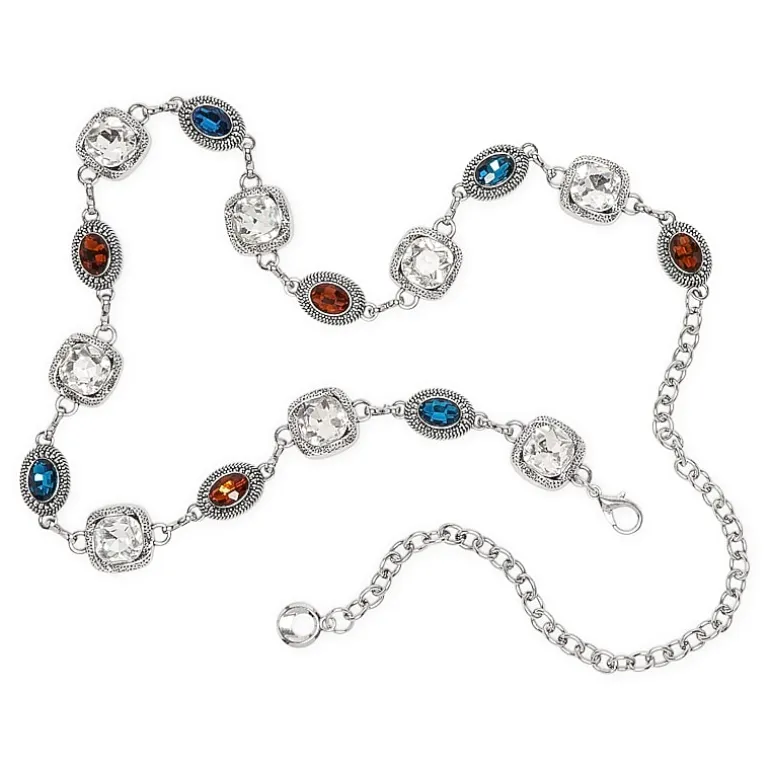 JS Jessica Simpson Jewel Chain Womens Belt