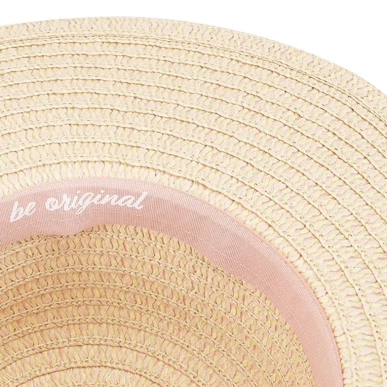 JS Jessica Simpson Pearl Band Womens Floppy Hat