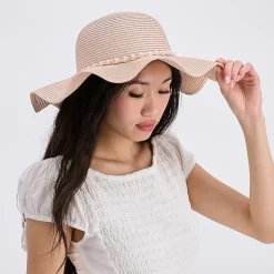 JS Jessica Simpson Pearl Womens Floppy Hat