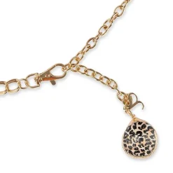 JS Jessica Simpson Shell Charm Chain Womens Belt