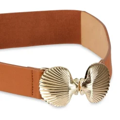 JS Jessica Simpson Skinny Elastic Stretch Waist Womens Belt