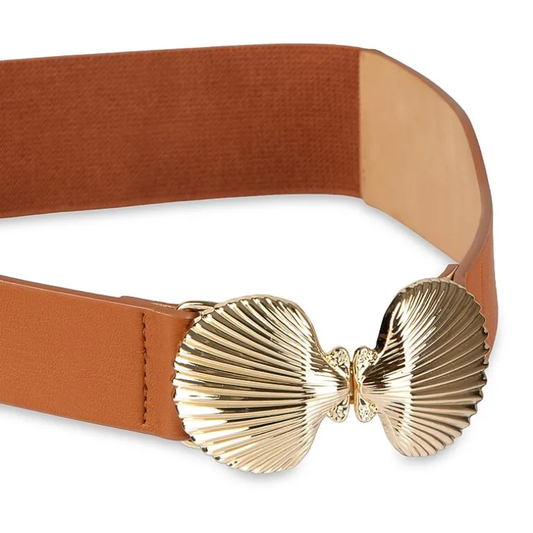 JS Jessica Simpson Skinny Elastic Stretch Waist Womens Belt