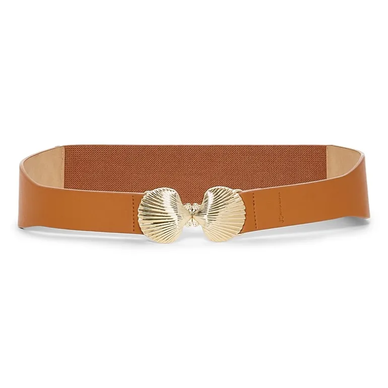 JS Jessica Simpson Skinny Elastic Stretch Waist Womens Belt