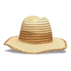 JS Jessica Simpson Straw Womens Panama Hat