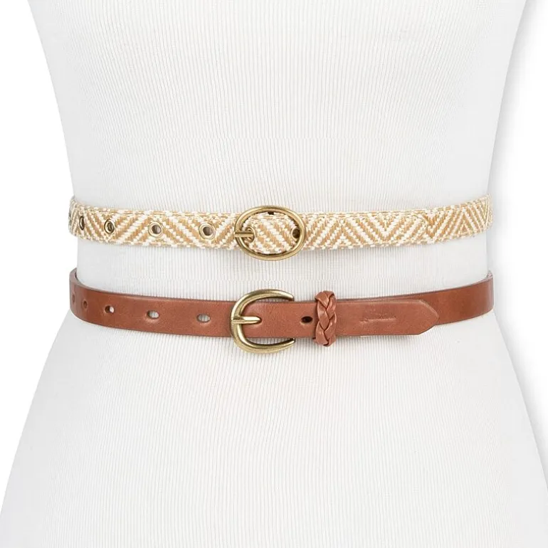 JS Jessica Simpson Web Center 2-pc. Womens Belt