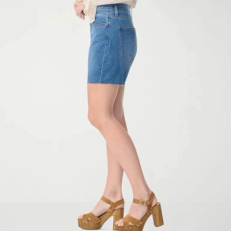 JS Jessica Simpson Womens 5 1/2" High Rise Bermuda Short