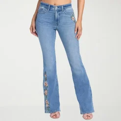 JS Jessica Simpson Womens High Rise Flare Leg Jean