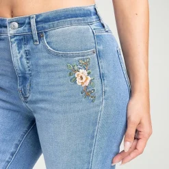 JS Jessica Simpson Womens High Rise Flare Leg Jean