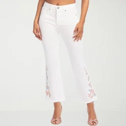 JS Jessica Simpson Womens High Rise Stretch Fabric Flare Leg Jean