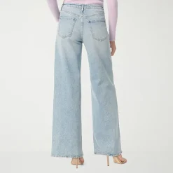 JS Jessica Simpson Womens High Rise Wide Leg Jean