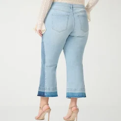 JS Jessica Simpson Womens - Plus High Rise Flare Leg Jean