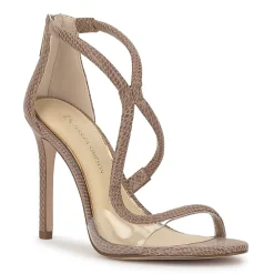 JS Jessica Simpson Womens Round Open Toe Stiletto Heel Pumps
