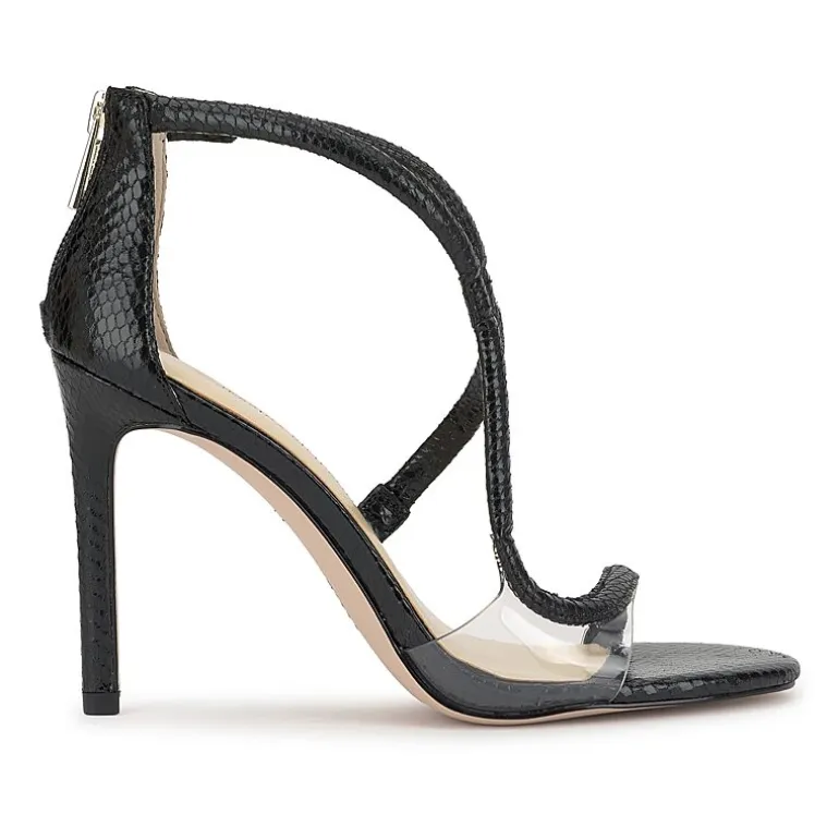 JS Jessica Simpson Womens Round Open Toe Stiletto Heel Pumps