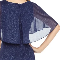 J Taylor Short Sleeve Fit + Flare Dress