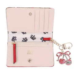 Juicy By Juicy Couture Cherry Darlin' Womens Slim Fold Wallet