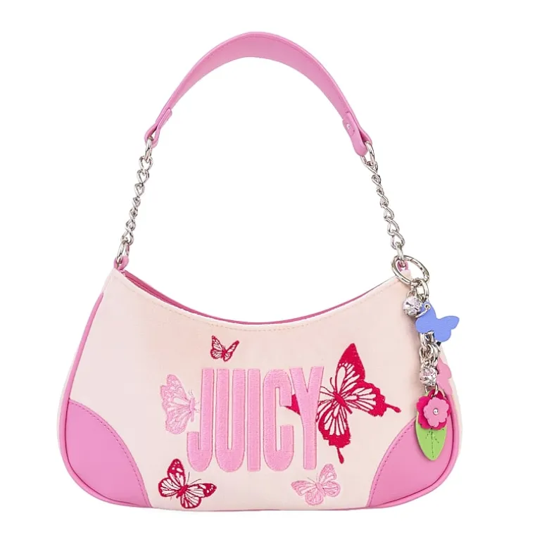 Juicy By Juicy Couture Velour Shoulder Bag