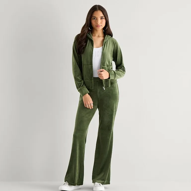 Juicy By Juicy Couture Womens Juniors Lightweight Track Jacket