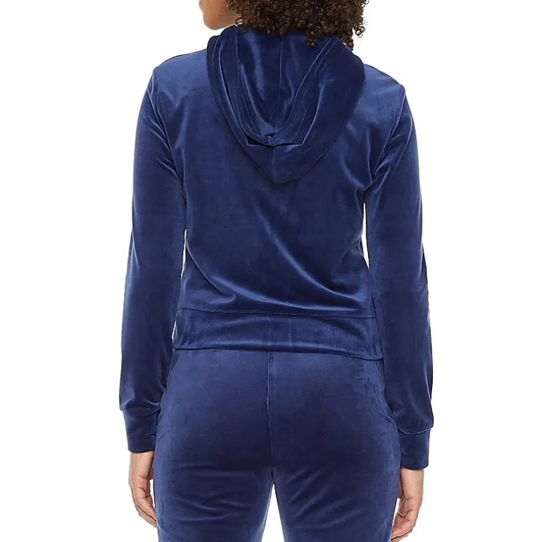 Juicy By Juicy Couture Womens Juniors Midweight Track Jacket