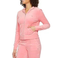 Juicy By Juicy Couture Womens Juniors Midweight Track Jacket