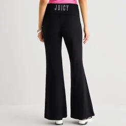 Juicy By Juicy Couture Womens Comfort Waistband High Rise Juniors Yoga Pant