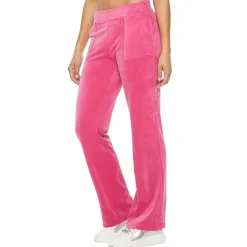 Juicy By Juicy Couture Womens Juniors Straight Mid Rise Track Pant