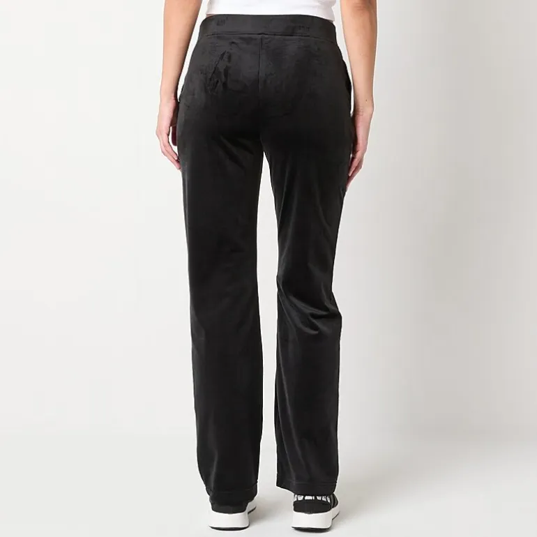 Juicy By Juicy Couture Womens Juniors Straight Mid Rise Track Pant