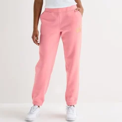 Juicy By Juicy Couture Womens Juniors Cuffed Mid Rise Fleece Jogger Pant